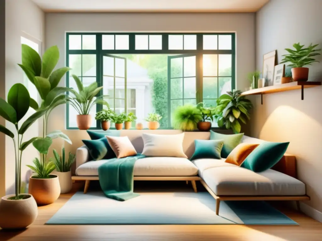 Refugio urbano: apartamento sereno para meditación Acogedor retiro urbano para principiantes, con un espacio de meditación tranquilo, iluminación natural suave y una atmósfera pacífica