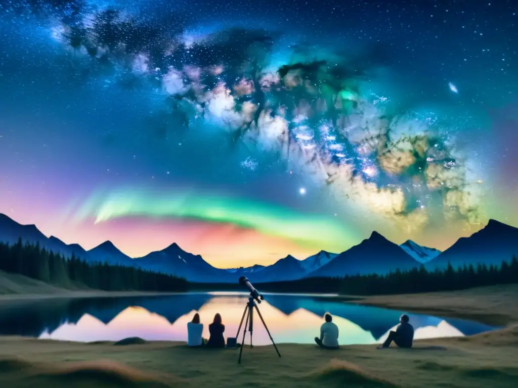 Un retiro espiritual observación estelar: Noche estrellada, aurora boreal y conexión cósmica con la Vía Láctea