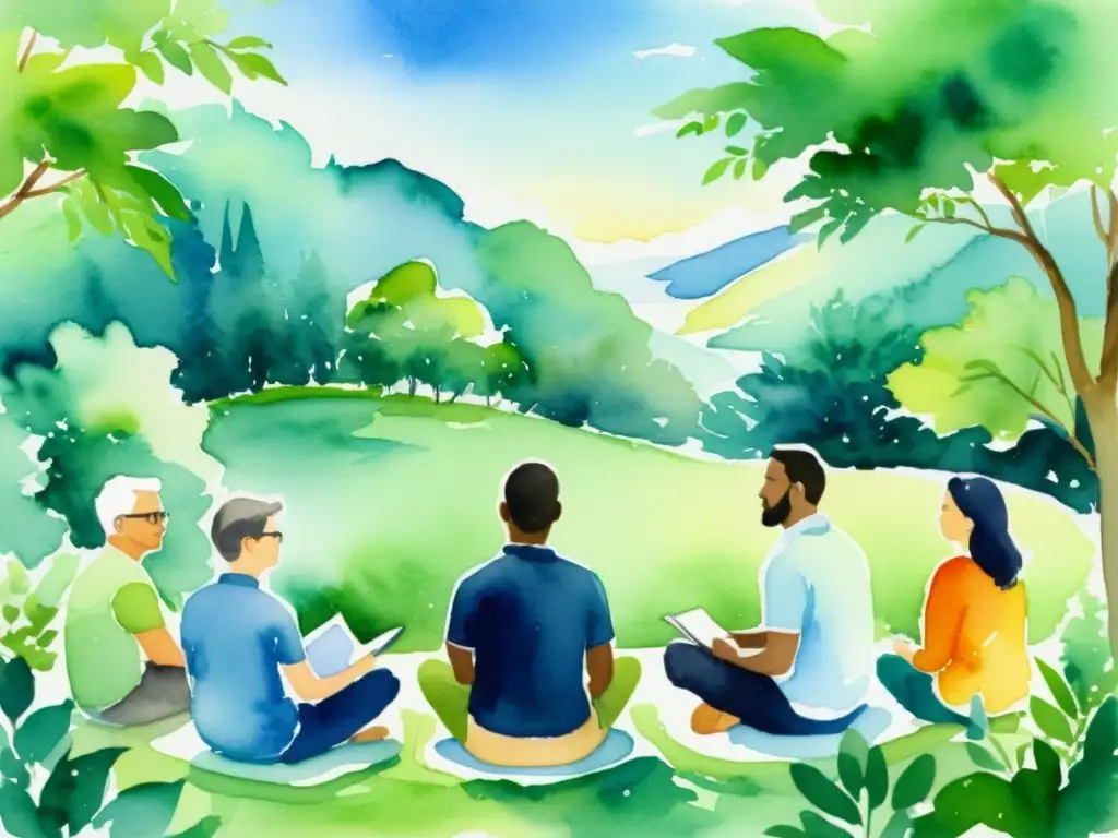 Retiro de Liderazgo: Reflexión y Crecimiento Espiritual en la Naturaleza Un retiro espiritual entre la naturaleza, líderes en profunda reflexión